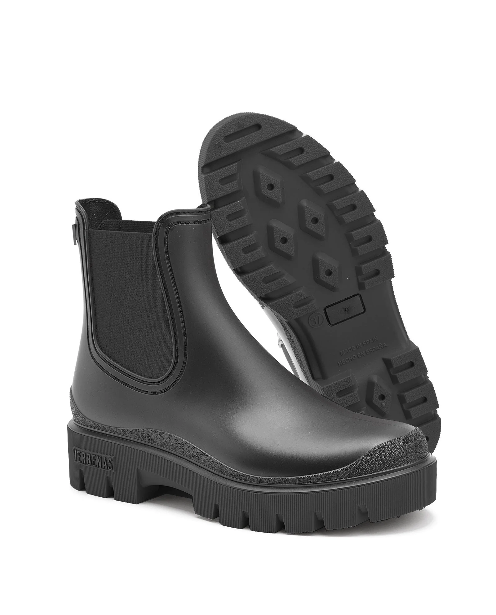 Botas Agua Mae Mate Negro-negro - Imagen 5