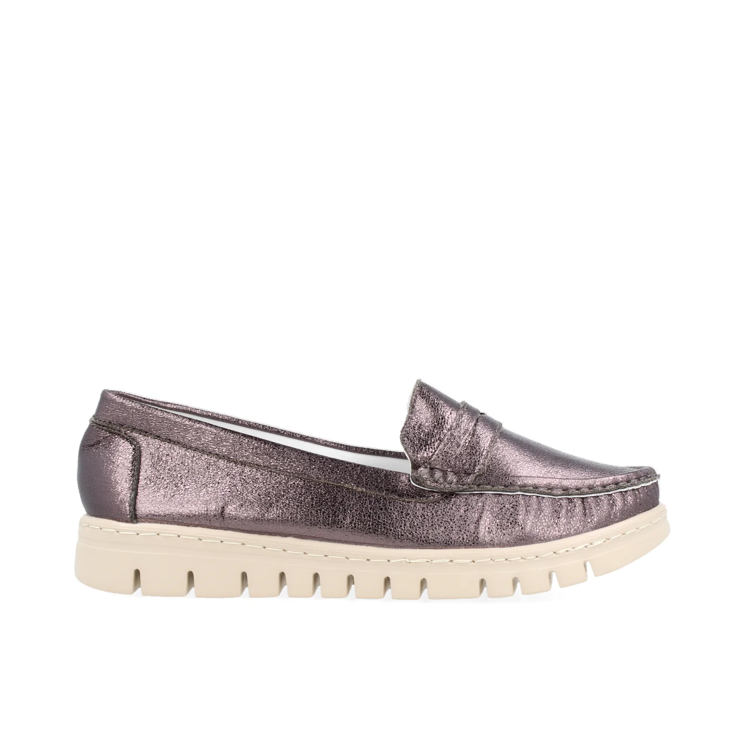 Zapato Casual Vazza color inox para Mujer - Imagen 2