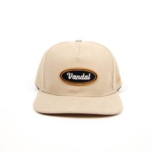 Gorra Snapback Vandal Script Beige