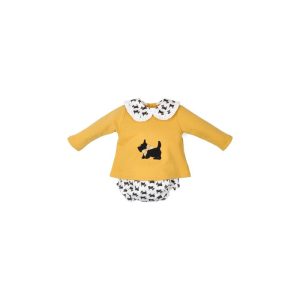 Conjunto algodón bebé perritos-Tony Bambino