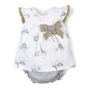 Conjunto de Algodón 2 Piezas Bebé Niña Popys