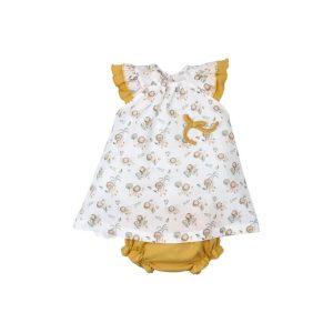 Conjunto de 2 piezas Vestido y cubrepañal Tony Bambino