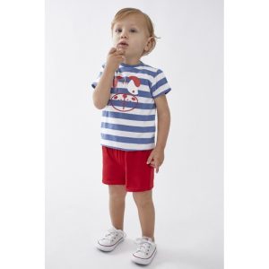 Conjunto corto rayas perrito – Street Monkey