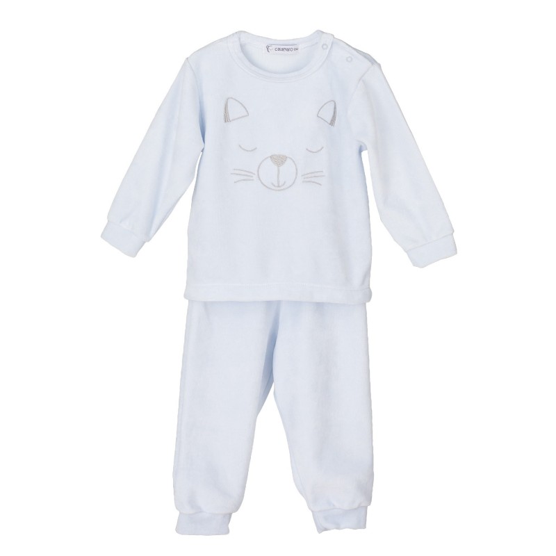 Pijama Bebé Niño Gato Calamaro - Imagen 2